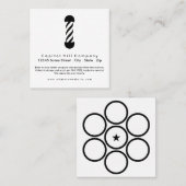 ロイヤリティバーバーショップスクエア ロイヤリティカード (正面/裏面)