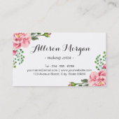 ロイヤリティパンチカード | ピンクガーリーのフローラ包装 ロイヤリティカード (裏面)