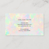 ロイヤリティフェイクカード虹色 名刺 (裏面)