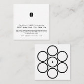 ロイヤリティプログラムコーヒースクエア ロイヤリティカード (正面/裏面)