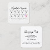 ロイヤリティプログラム/スタイリスト ロイヤリティカード (正面/裏面)