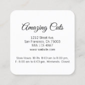 ロイヤリティプログラム/スタイリスト ロイヤリティカード (裏面)