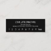 ロイヤリティラテミニロイヤリティドライブスルー ロイヤリティカード (正面)