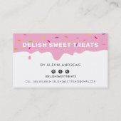 ロイヤリティリワードかわいいつや消しドリップスプレー ロイヤリティカード (裏面)