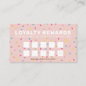 ロイヤリティリワードつや消し点滴散水赤面 ロイヤリティカード (正面)