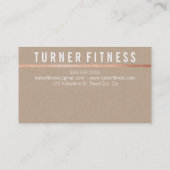 ロイヤリティリワードはっきりしたカードシンプルトレンディークラフト ロイヤリティカード (裏面)