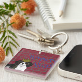 ロイヤリティルール – キングカヴァリエ – スクウェア・キーチェーン キーホルダー (正面右)