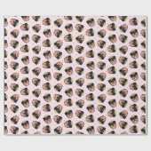 ロイヤリティロットワイラードッグ ラッピングペーパー (フラット)