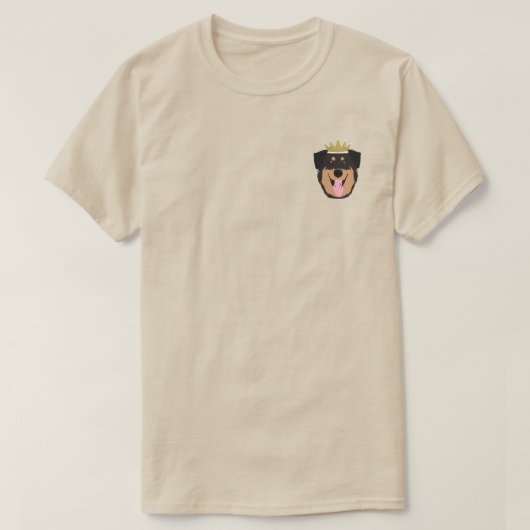 ロイヤリティロットワイラードッグ Tシャツ (デザイン正面)