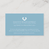 ロイヤリティ割引美しいヘルスマッサージ提供 ロイヤリティカード (裏面)