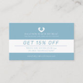 ロイヤリティ割引美しいヘルスマッサージ提供 ロイヤリティカード (正面)