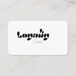 ロイヤリティ名刺 名刺