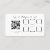 ロイヤリティ名刺 名刺 (裏面)