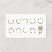 ロイヤリティ店の名刺 名刺 (裏面)