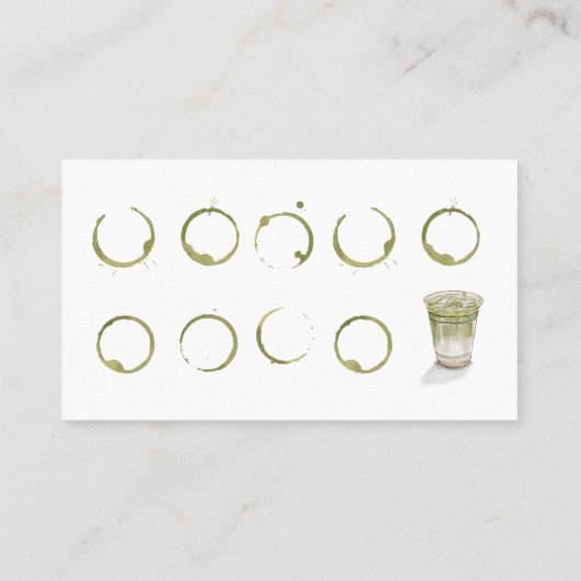 ロイヤリティ店の名刺 名刺 (裏面)