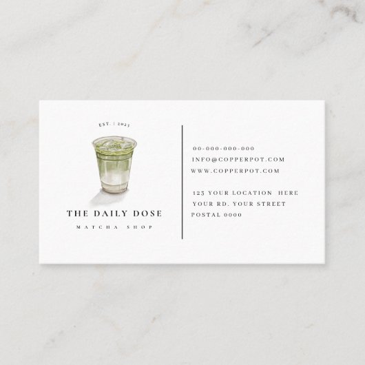 ロイヤリティ店の名刺 名刺 (正面)