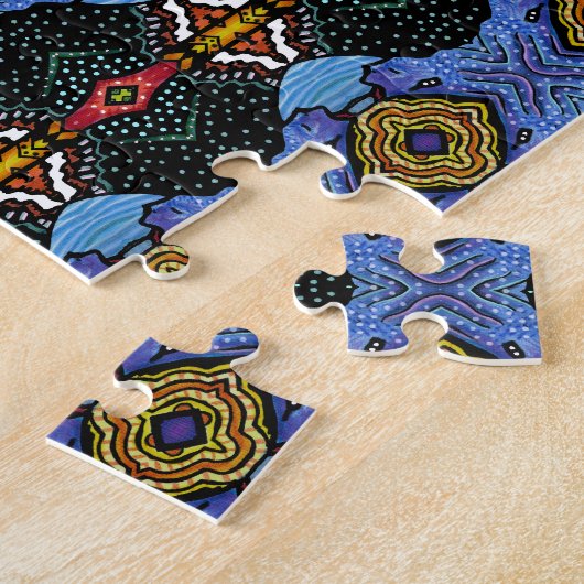 ロイヤリティ鮮やか不可能パズル ジグソーパズル (側面)