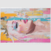 ロイヤリティ鮮やか抽象芸術アートの切り離し 薄葉紙 (正面)