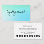 ロイヤリティ10爪、 ネイルの点滅美しい名刺 名刺 (正面/裏面)