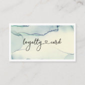 ロイヤリティ10爪、 ネイルの点滅美しい名刺 名刺 (正面)