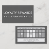 ロイヤリティ4ドット ロイヤリティカード (正面/裏面)