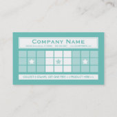 ロイヤリティ4dots (カスタマイズ可能な色) ロイヤリティカード (裏面)