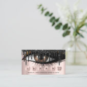 ロイヤリティ6メイクアップヘアドライザーアイラッシュ 名刺 (スタンド正面)