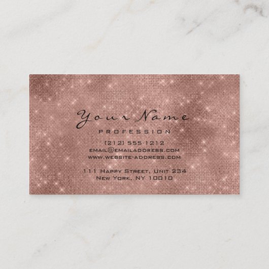 ロイヤリティ6メイクアップ眉目まぶしバラスパーク 名刺 (裏面)