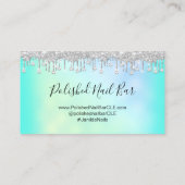 ロイヤリティ6メイクエステティシャンまつ毛ダイヤモンドドリップ 名刺 (裏面)