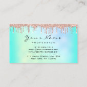 ロイヤリティ6メイクエステティシャンまつ毛バラ海 名刺 (裏面)