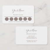 ロイヤリティ・ビジネス・カード 名刺 (正面/裏面)