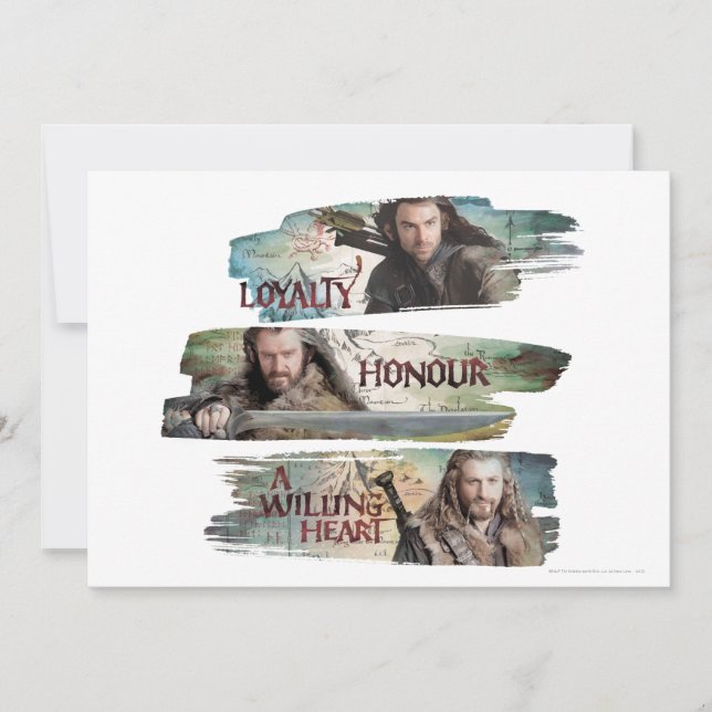 ロイヤリティ、名誉、喜んでハート (正面)