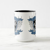 「ロイヤリティ...」 15オンスコートオブアームズマグ マグカップ (中央)