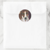 ロイヤリティ – Greyhound Art ラウンドシール (バッグ)