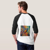 ロイヤリティTシャツに飛び込む Tシャツ (裏面フル)