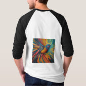 ロイヤリティTシャツに飛び込む Tシャツ (裏面)