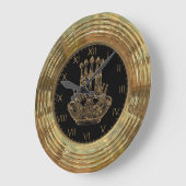 ロイヤリー・シーモア・タイム・ピース ラージ壁時計 (傾斜)