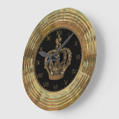 ロイヤリー・ボレーヨン・タイム・ピース ラージ壁時計 (傾斜)