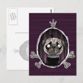 _ロイヤルで塗られた ポストカード (正面/裏面)