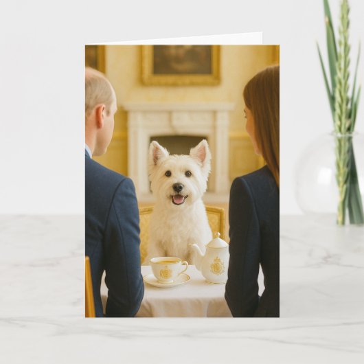 ロイヤルとウェスティータイム カード (正面)