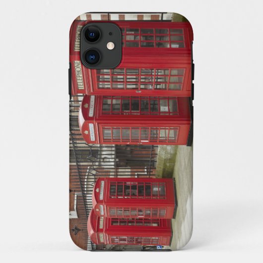 ロイヤルの裏手の電話ボックスの列 Case-Mate iPhoneケース (裏面)