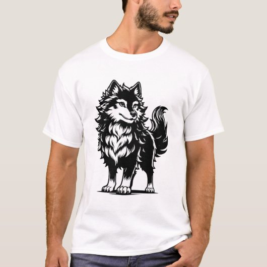 ロイヤルウルフTシャツ Tシャツ (正面)