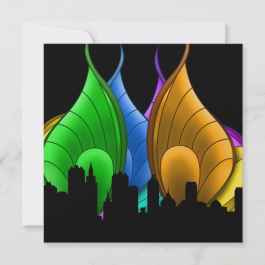 ロイヤルエレガントイベント- SRF 招待状 (正面)