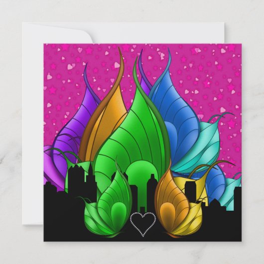 ロイヤルエレガントイベント- SRF 招待状 (正面)