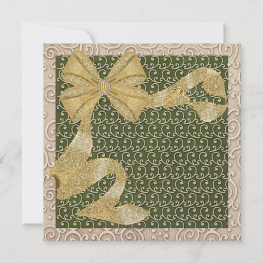 ロイヤルエレガントイベント- SRF 招待状 (正面)