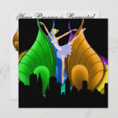 ロイヤルエレガントイベント- SRF 招待状 (正面/裏面)