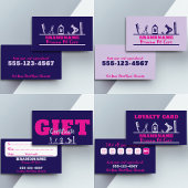 ロイヤルカードペットケアグルーミングサービス 名刺