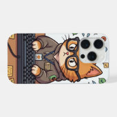 ロイヤルキャットスマホケース iPhoneケース (裏面横)