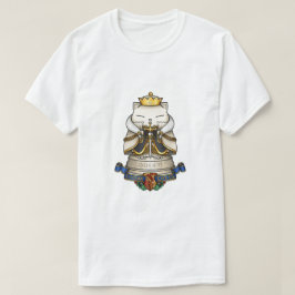 ロイヤルキャットチェスのクイーン駒 Tシャツ