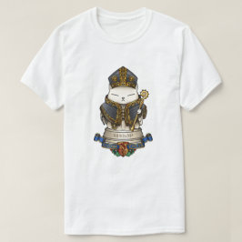 ロイヤルキャットチェスのビショップ駒 Tシャツ